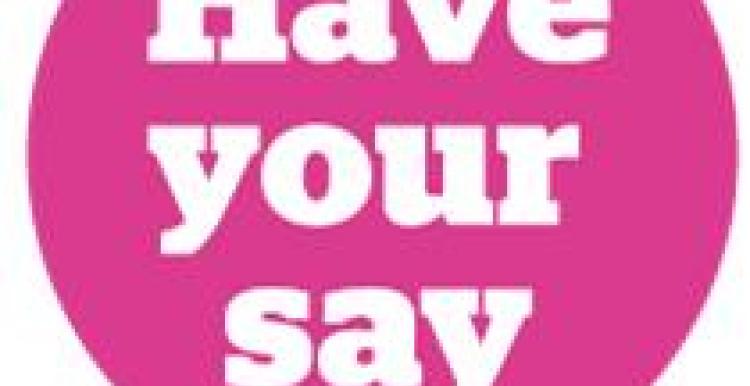 Have your say speech bubble
