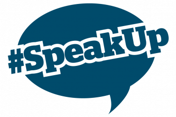 Speak up logo