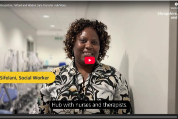 Screen shot of the Care Transfer Hub video