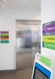 Hospital signage